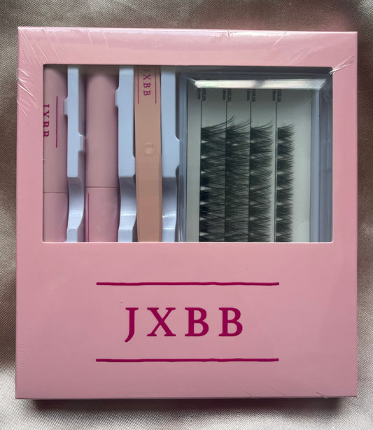 Cat eye lash cluster kit
